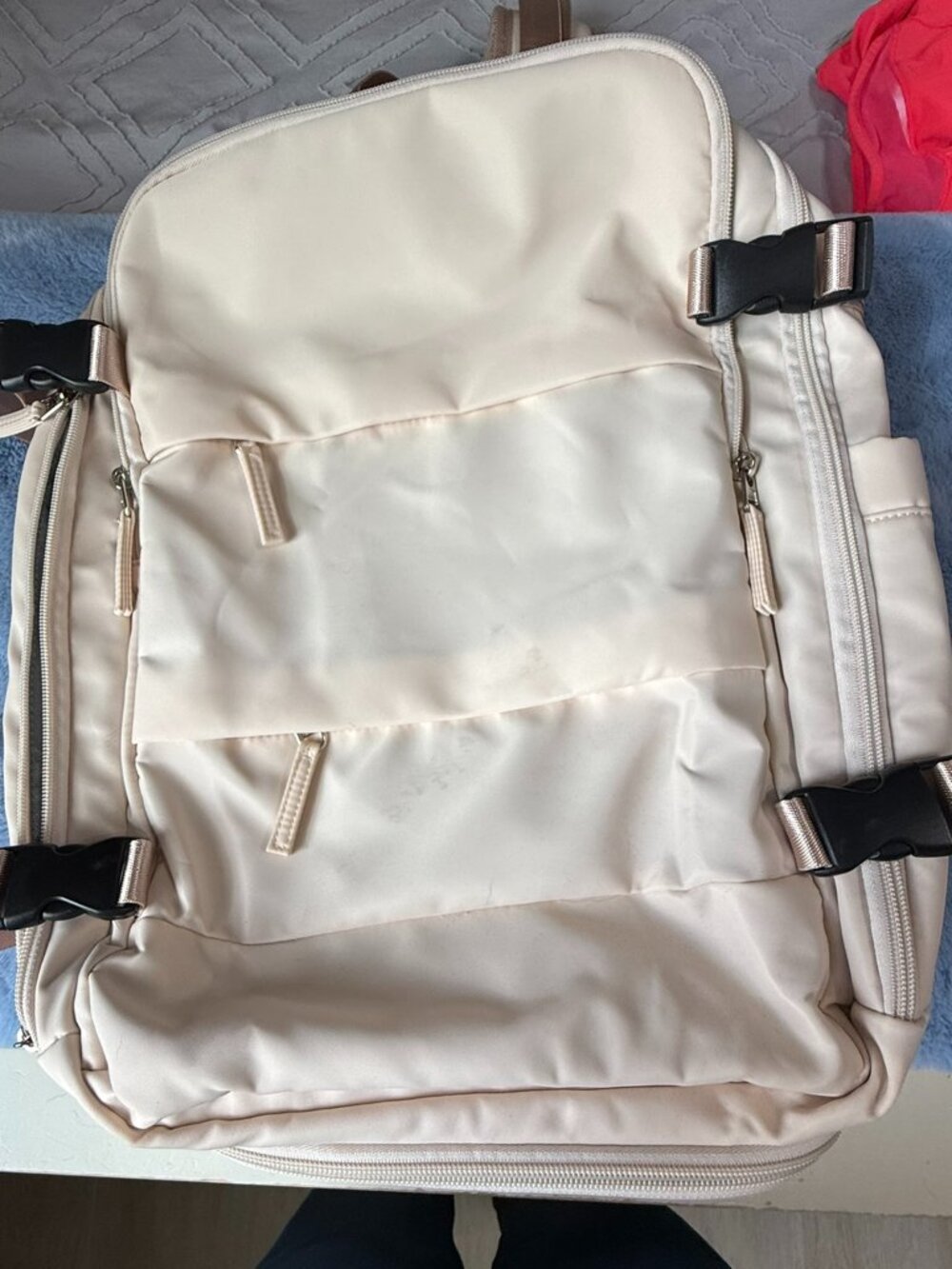 Cream Color backpack - brand new